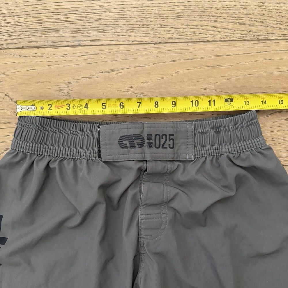 Moya Brand Co MB/025 BJJ Grappling Fight Shorts Gray Size 32 MMA No Gi - Picture 11 of 13